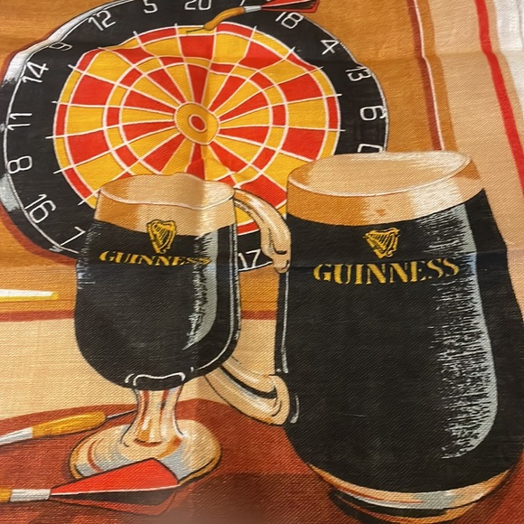 NEW & Rare find - Guinness Tea Towel - linen - Picture 2 of 3